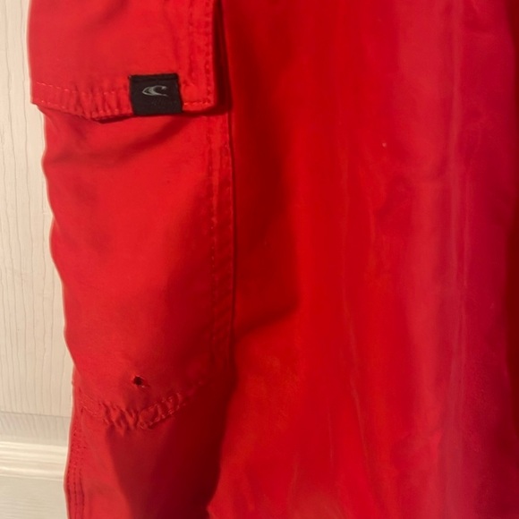 O'Neill Bright Red Men's Swim Shorts - Picture 7 of 13